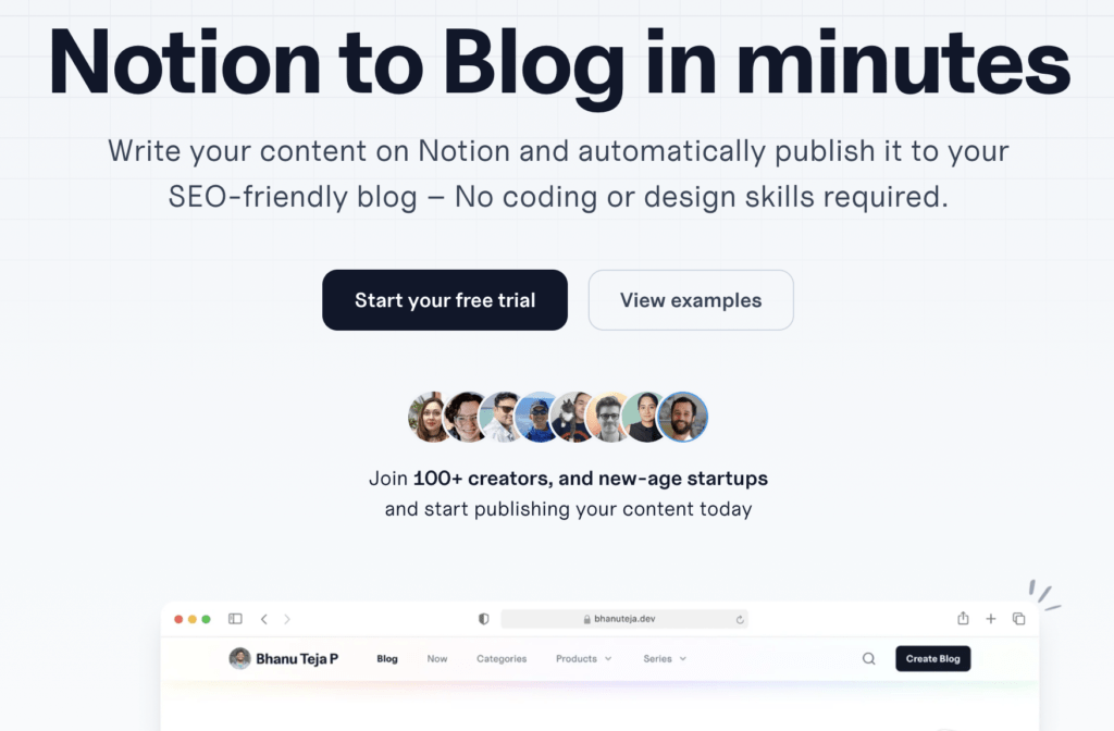 MDX.one creer site notion